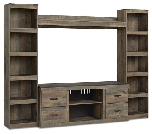 Trinell - 4-Piece Entertainment Center With 60" TV Stand Signature Design by Ashley®