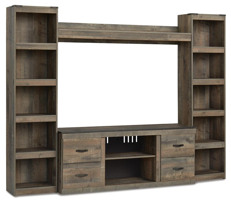 Trinell - 4-Piece Entertainment Center With 60" TV Stand Signature Design by Ashley®