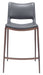 Ace - Counter Chair With Walnut Legs (Set of 2) Zuo Modern