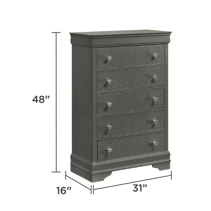 Blaze - 5 Drawer Chest Matrix Furniture Group