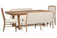 Woodward - Trestle Extendable Dining Table Set Magnussen Furniture