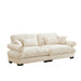 Modern Sofa With Bolstered Armrests And Pillows Home Essentials