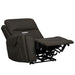 Gaia - LAF Recliner With Power Headrest, Footrest, Massage, Heat - Sable New Classic
