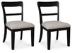 Greddinton - Upholstered Dining Side Chair (Set of 2) Signature Design by Ashley®