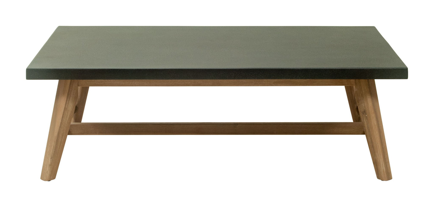 Dert - Outdoor Coffee Table - Gray Zuo Modern