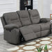 Modern Contemporary Power Reclining Sofa With USB Port Home Essentials