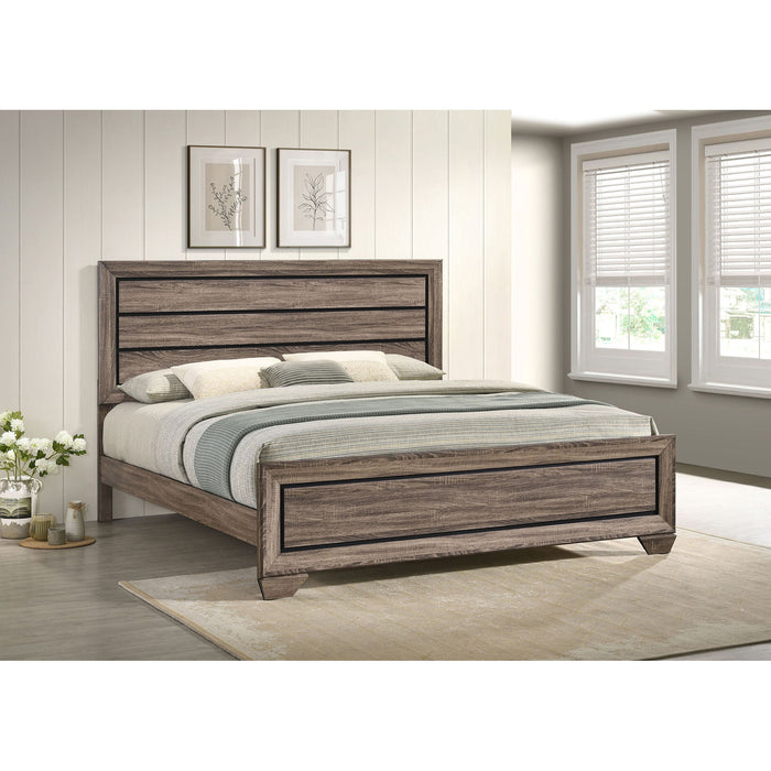Oatfield - Panel Bed Furniture Max