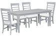 Charleston - Extendable Rectangular Dining Table Set Magnussen Furniture