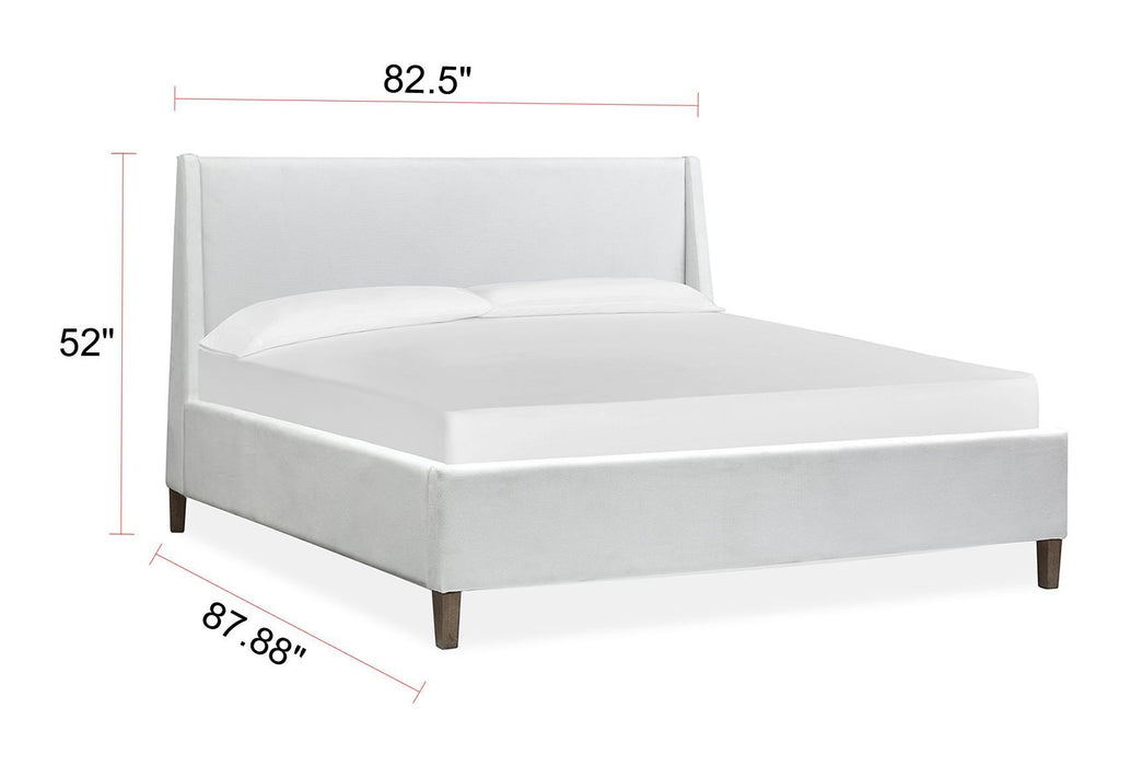 Lindon - Complete Upholstered Island Bed Magnussen Furniture