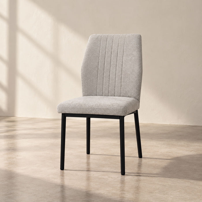 Leander - Side Chair (Set of 2) - Gray Acme
