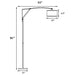 Jamison - Drum Shade Arc Adjustable Floor Lamp - Chrome Furniture Max