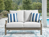 Rainier Ranch - Loveseat With Cushion - Brown / Beige Signature Design by Ashley®
