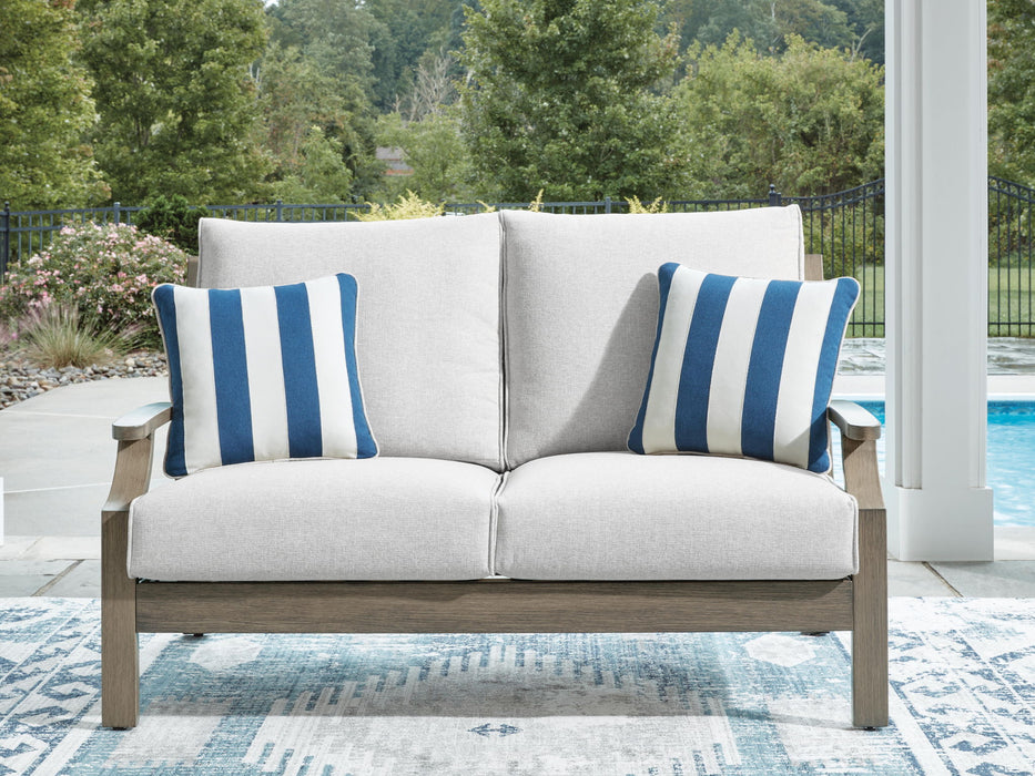 Rainier Ranch - Loveseat With Cushion - Brown / Beige Signature Design by Ashley®