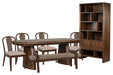 Belville - Extendable Trestle Dining Table Set Magnussen Furniture