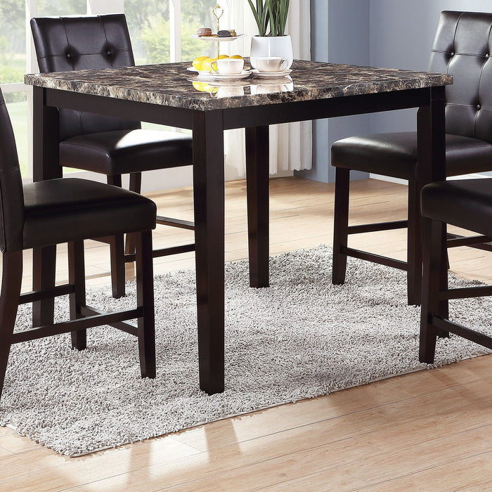 Square Dining Table - Brown Home Essentials