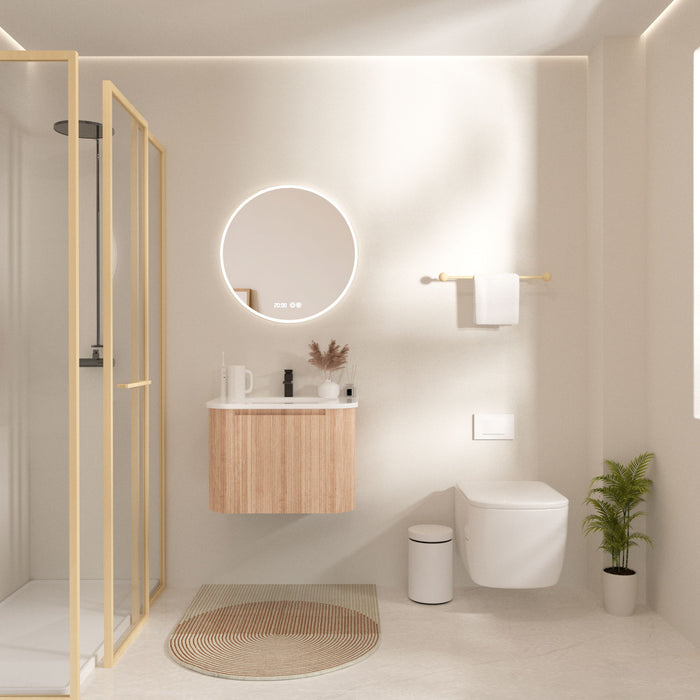 Wall Mounted Bathroom Vanity With Sink Home Essentials