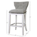 Upholstered Swivel Stool With Back Home Essentials