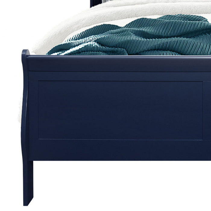 Standard Full Upholstered Bed - Solid Wood