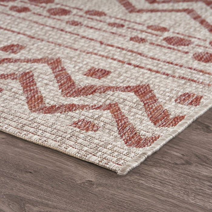 2' X 3' Indoor / Outdoor Area Rug - Beige