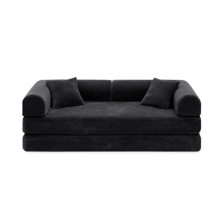 Convertible Foldable Floor Sofa Bed For Living Room Home Essentials