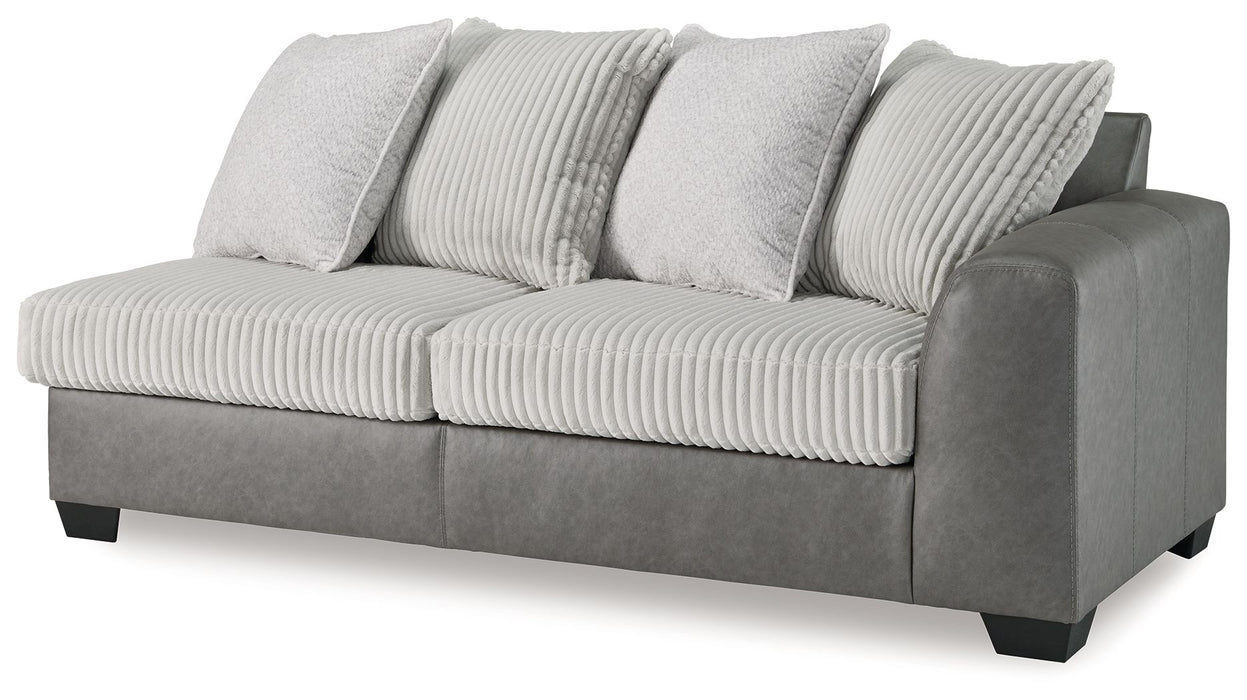 Clairette Court - Raf Sofa - Alloy