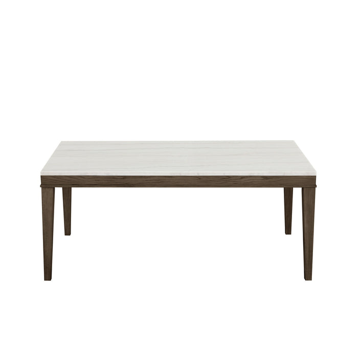 Essence - 70" Rectangle Dining Table With Marble Top New Classic