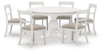 Greddinton - Round Dining Table Set Signature Design by Ashley®