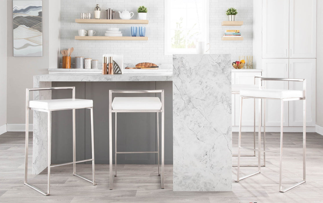 Fuji - Contemporary Stackable Design Barstool Lumi Source