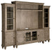 Calistoga - Rustic Entertainment Wall - Dovetail Gray Magnussen Furniture