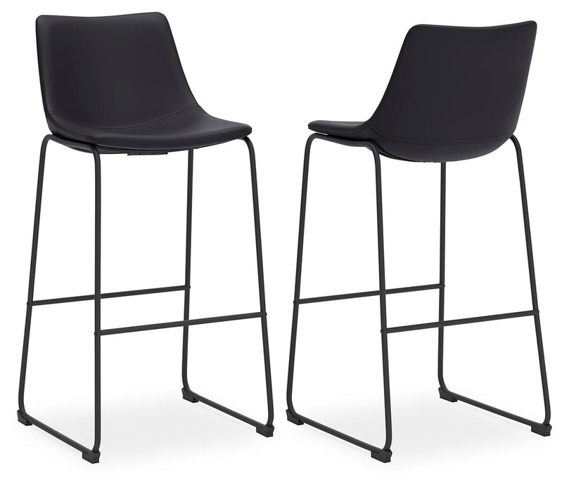 Centiar - Upholstered Barstool (Set of 2) Signature Design by Ashley®