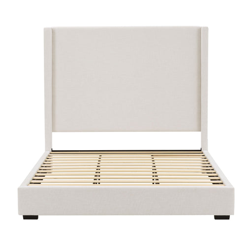 Hampton - Upholstered Platform Bed With Tall Headboard House & Home Furniture