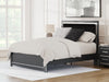 Zuraleus - Upholstered Panel Platform Bed With Roll Slats Signature Design by Ashley®