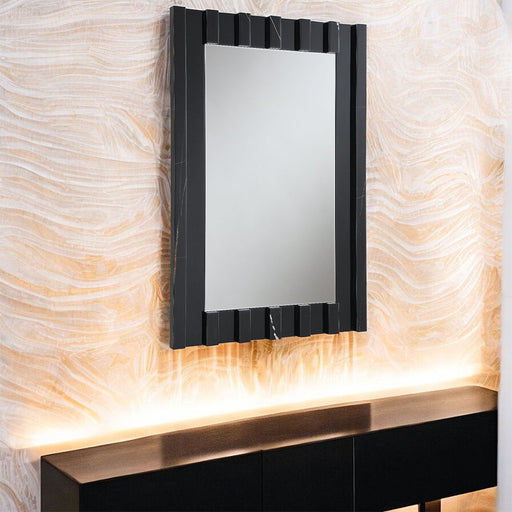 Drisana - Accent Mirror - Black Mirrored ACME