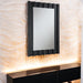 Drisana - Accent Mirror - Black Mirrored ACME