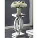 Empire - Square Side End Table - Silver Furniture Max