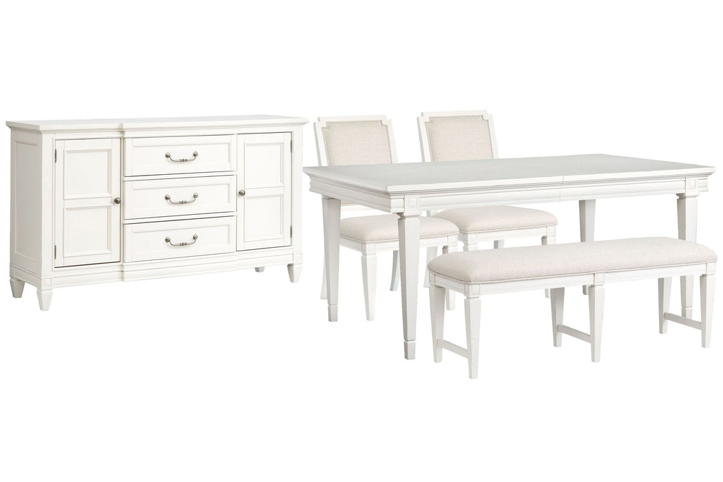 Willowbrook - Extendable Rectangular Dining Table Set Magnussen Furniture