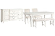 Willowbrook - Extendable Rectangular Dining Table Set Magnussen Furniture