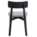 Real - Side Chair (Set of 2) - Gray Linen & Black ACME