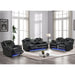 Benz - Power Recliner Set With LED Lighting And USB Charging Matrix Furniture Group
