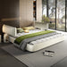 Cloud Bed Frame With Oversized Padded Movable Headboard Home Essentials
