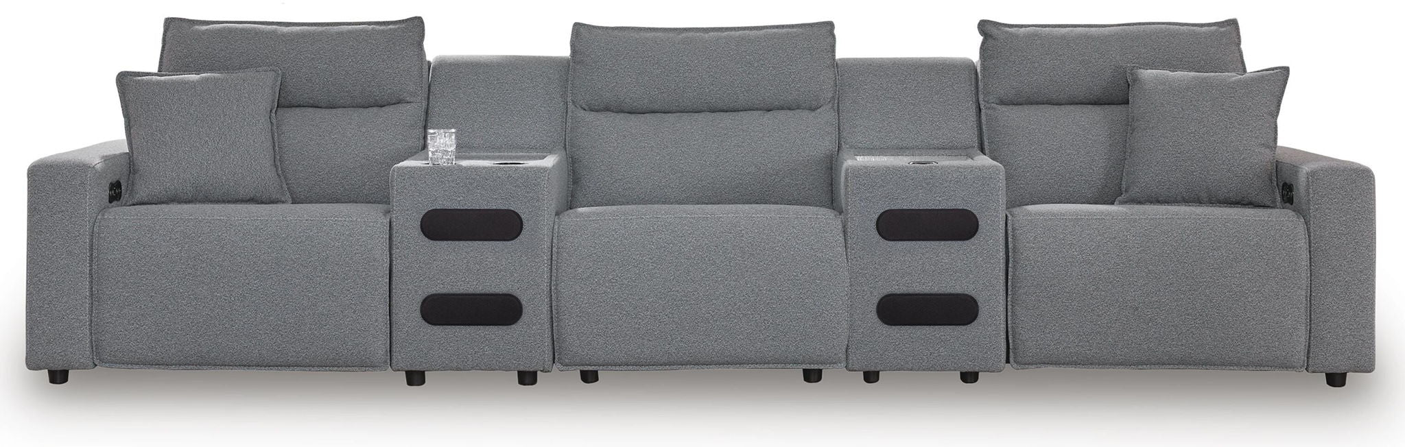 Modmax II - Reclining Sectional - Salt And Pepper Signature Design by Ashley®