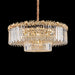 Marquise - 28-Light Round Chandelier - Gold Michael Amini
