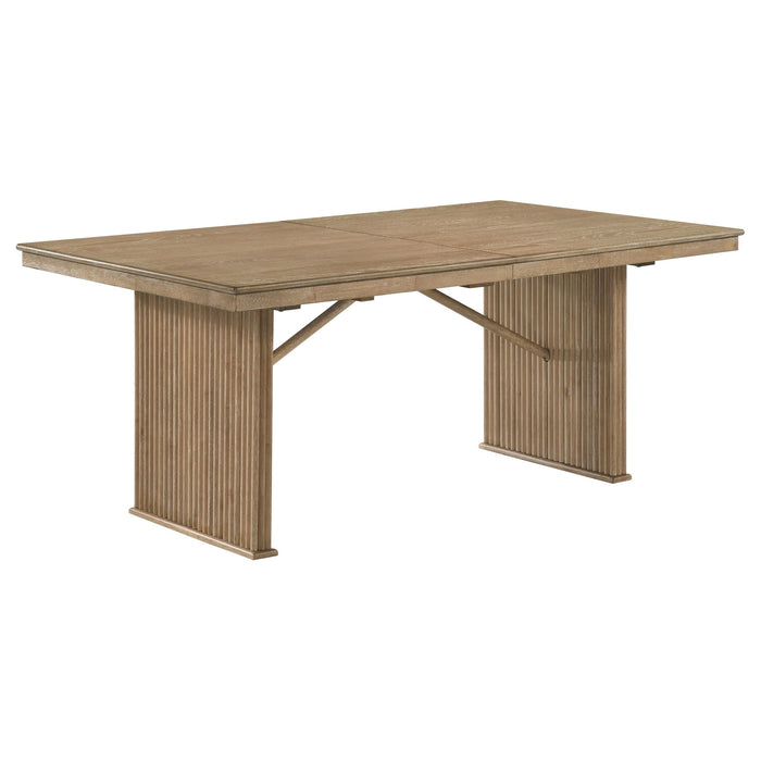 Dreydon - Extension Dining Table - Light Brown Furniture Max