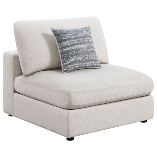 Duncan- Armless Chair With Removable Cushions Furniture Max