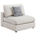 Duncan- Armless Chair With Removable Cushions Furniture Max