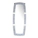 Noralie - 63" X 26" Floor Mirror With Faux Diamonds - Mirrored ACME