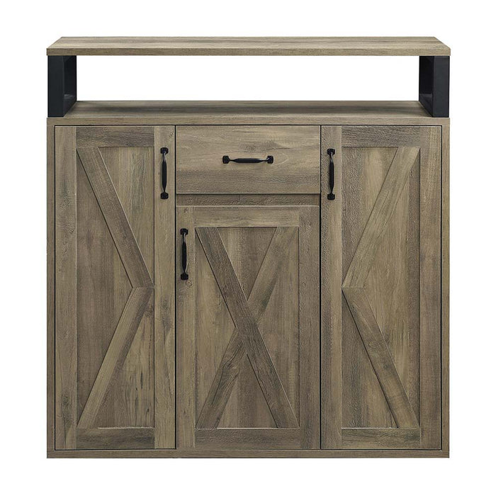 Abiram - Server - Rustic Oak