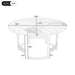 5 Piece Outdoor Dining Set, Patio Table And Chairs With Umbrella Hole Hearth and Haven
