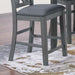 7 Piece Dining Room Furniture, Counter Height Table And 6 Chairs Set - Gray Home Essentials