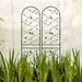 Garden Rustproof Trellis For Climbing Plants Daily Nest